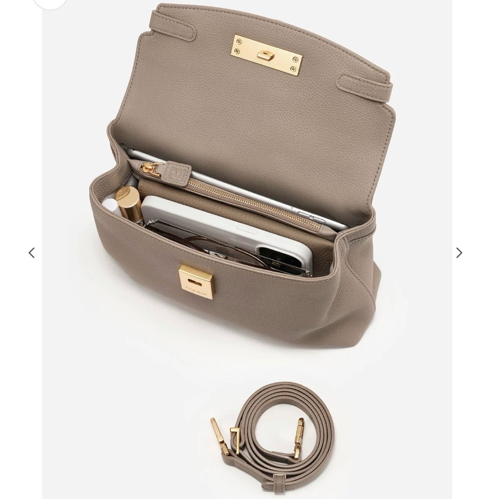 Parisa Wang Grace Soft Top Handle Bag - Picture 2 of 13